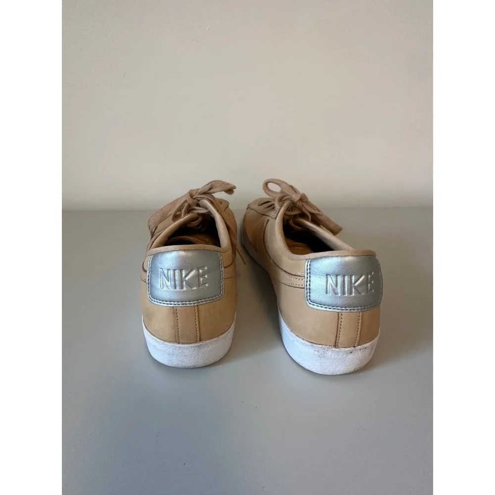 Nike Blazer Low Vachetta Tan Leather Sneakers | Size 9.5